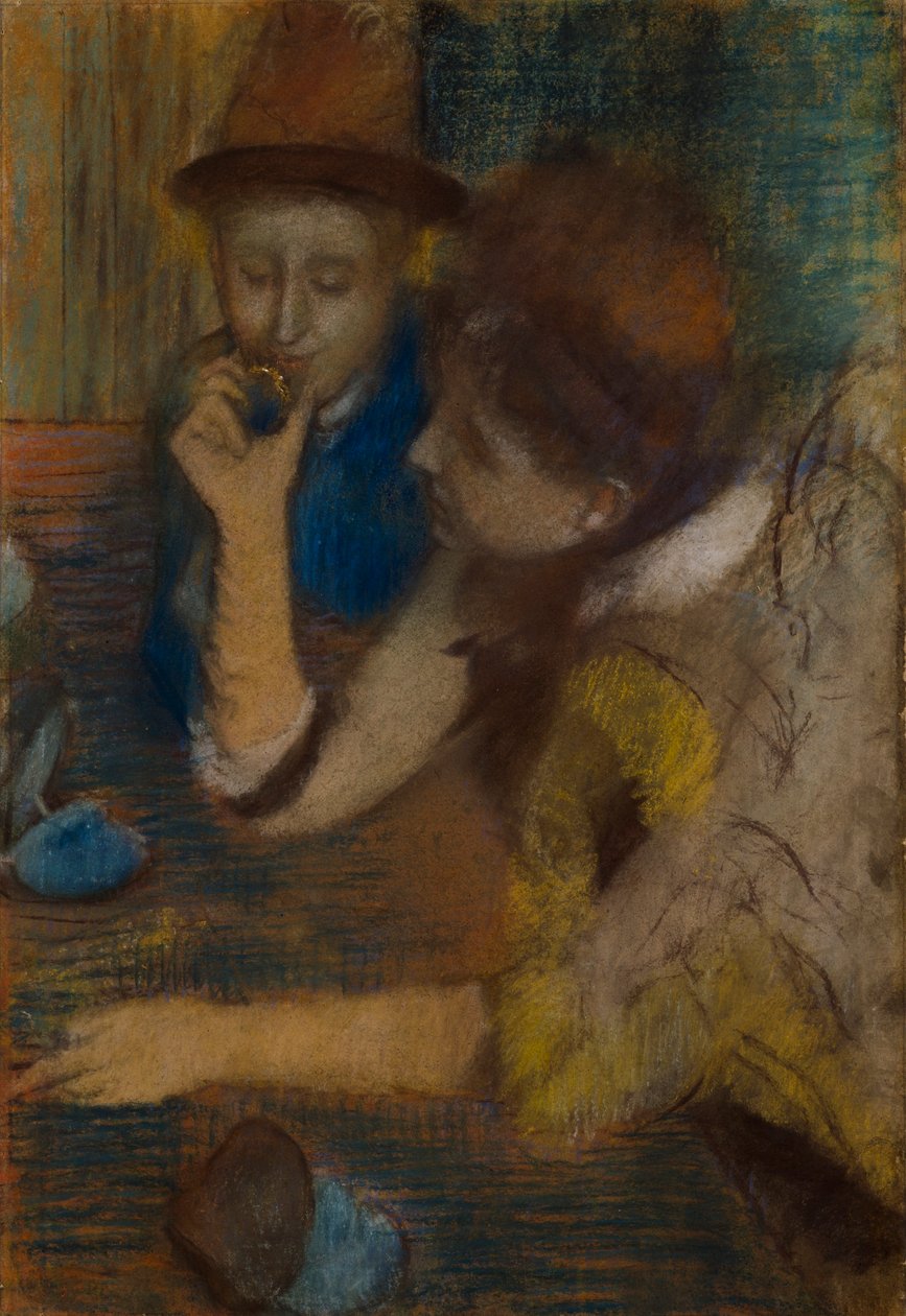 The Jewels, ca 1887 (pastell på papper) av Edgar Degas