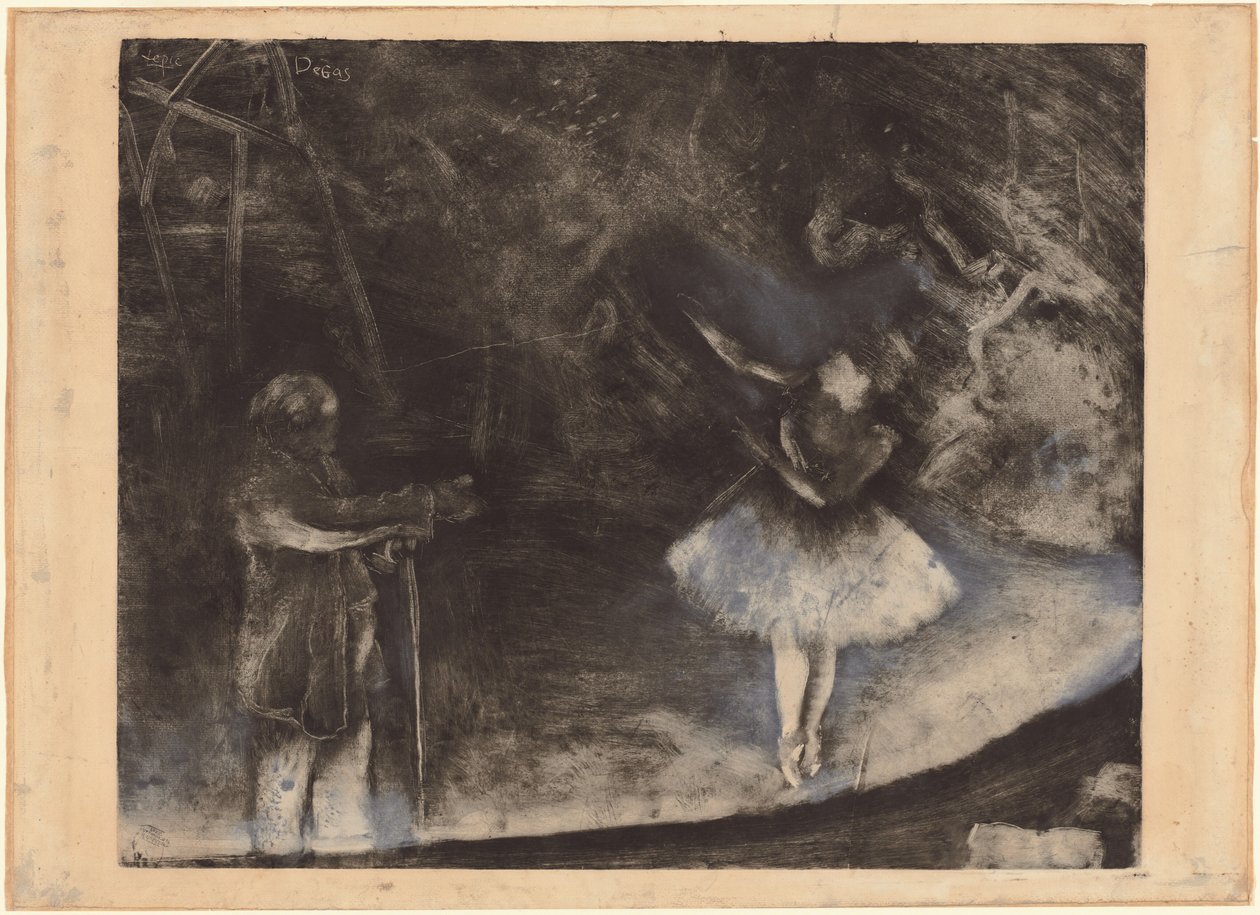 The Master of Ballet (avrättad i samarbete med Ludovic Lepic) av Edgar Degas