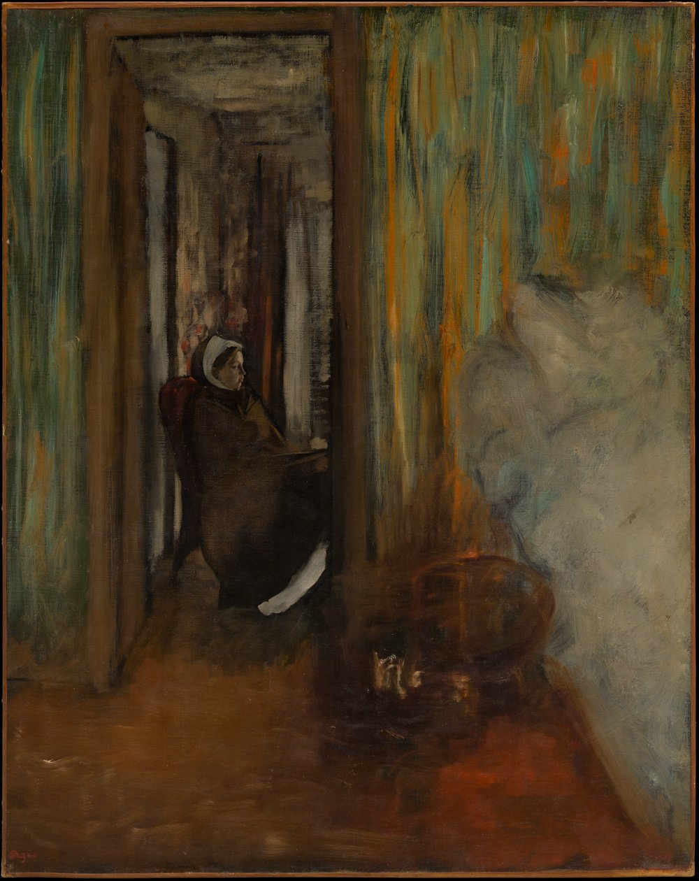 Sjuksköterskan av Edgar Degas