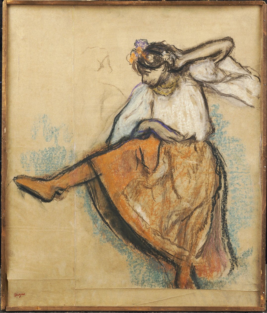 Den ryska dansaren, 1895 av Edgar Degas