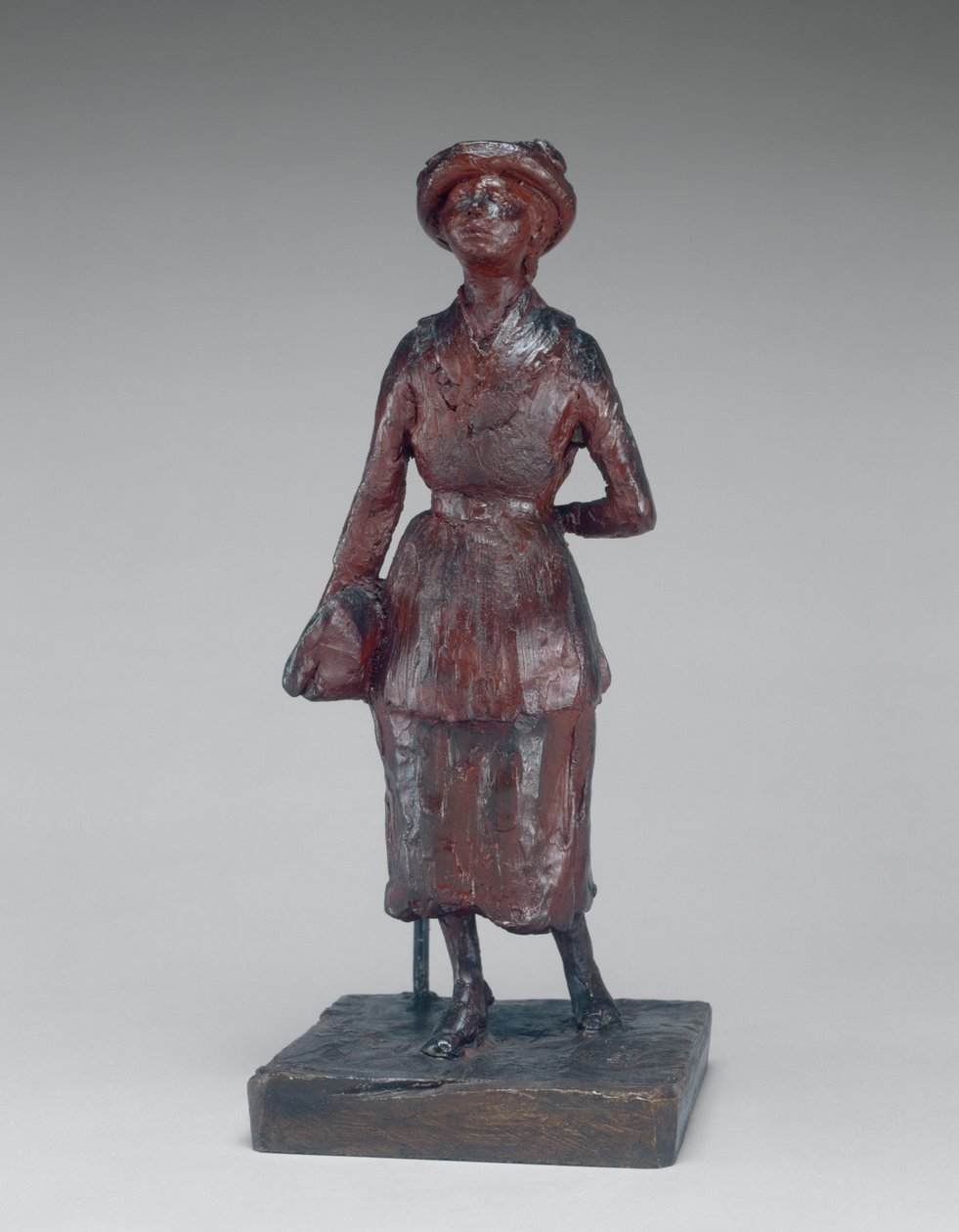 The Schoolgirl Woman Walking in the Street, ca. 18801881. av Edgar Degas