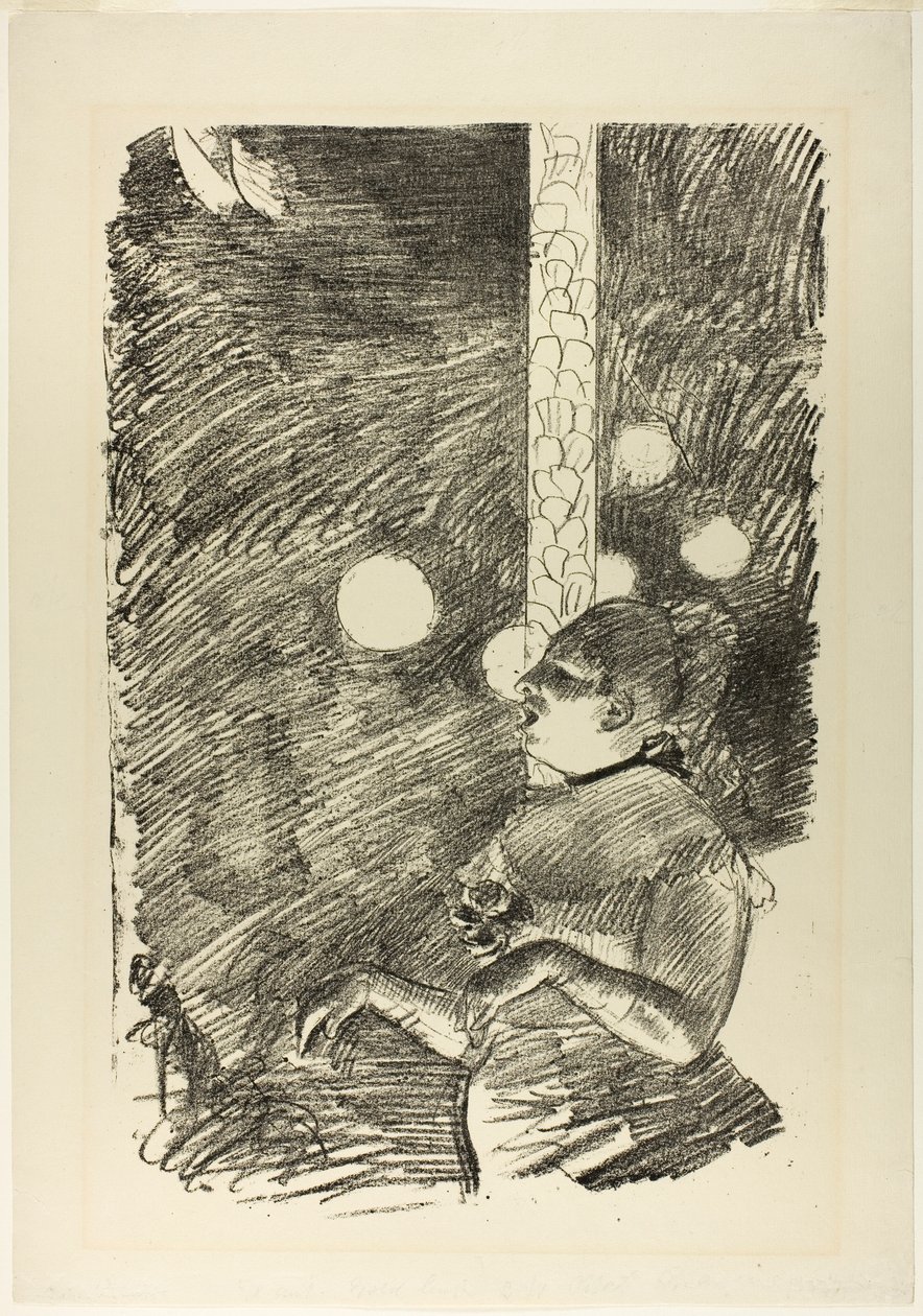 Hundens sång av Edgar Degas