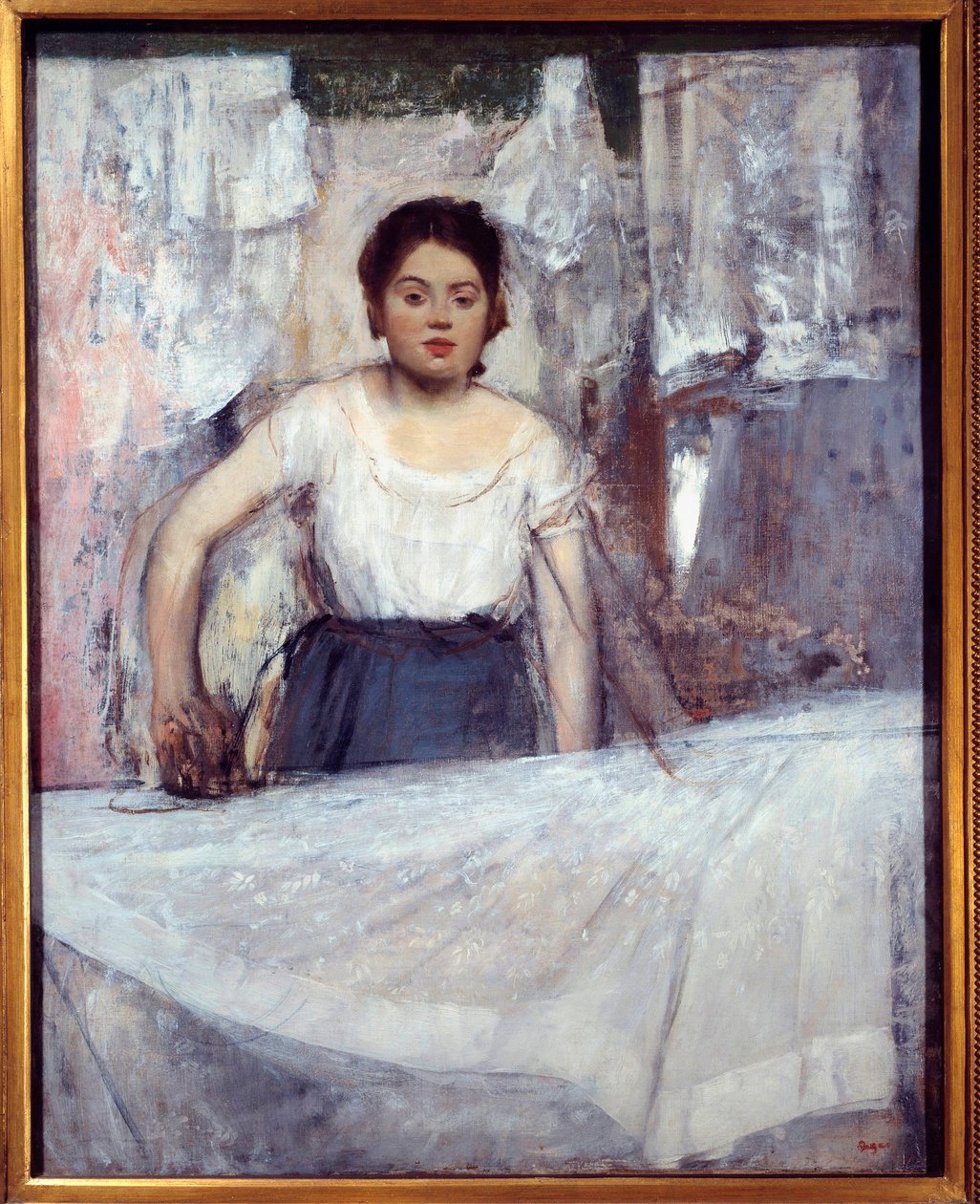 Järnverket Målning av Edgar Degas (1834-1917) 1869 Sön. 0,92x0,72 m München, Neue pinakothek av Edgar Degas