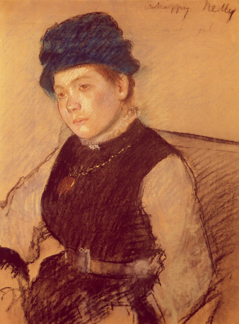 Olyckliga Nelly (pastell) av Edgar Degas