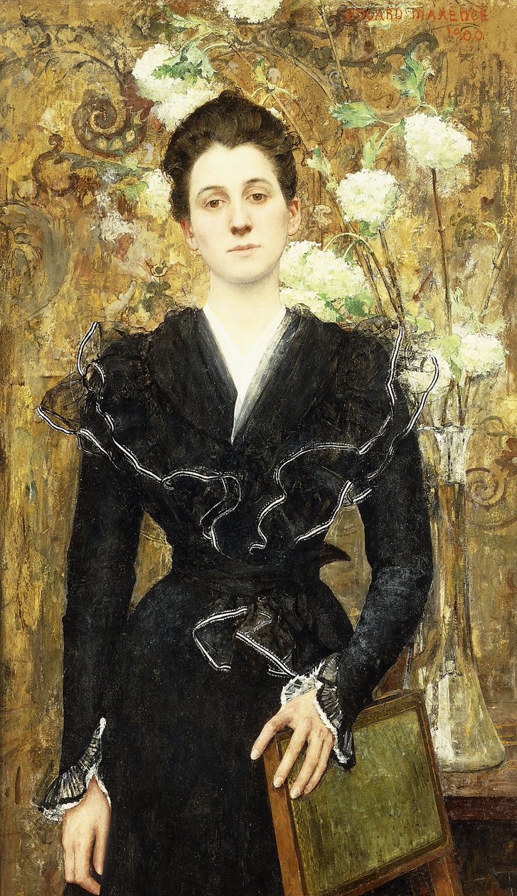 Liljekonvaljernas dam; La Dame aux Lilas av Edgar Maxence