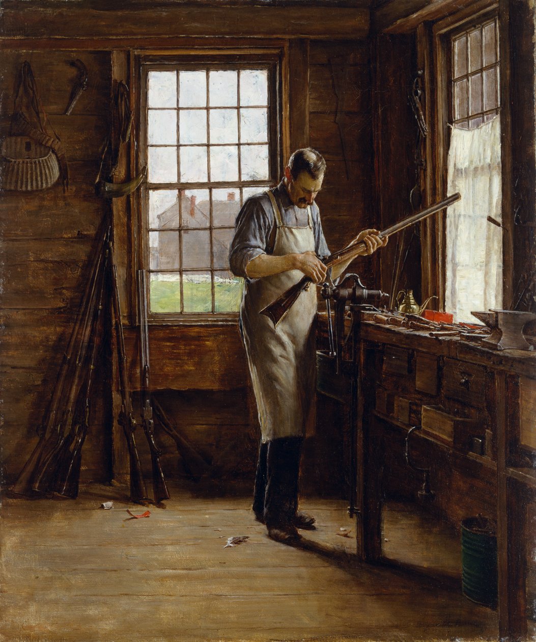Vapenslagaren, c.1890-95 av Edgar Melville Ward