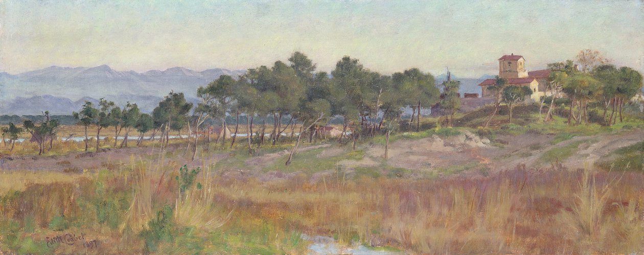 I Toscana, 1897 av Edith Ridley Corbet