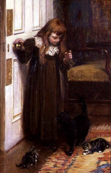 Leker med kattungarna av Edith F. Grey