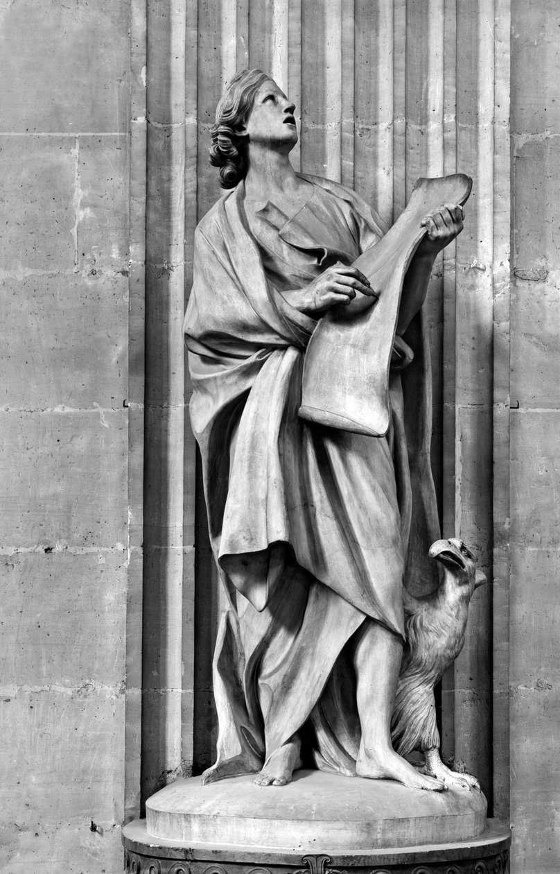 Sankt Johannes evangelisten av Edmé Bouchardon