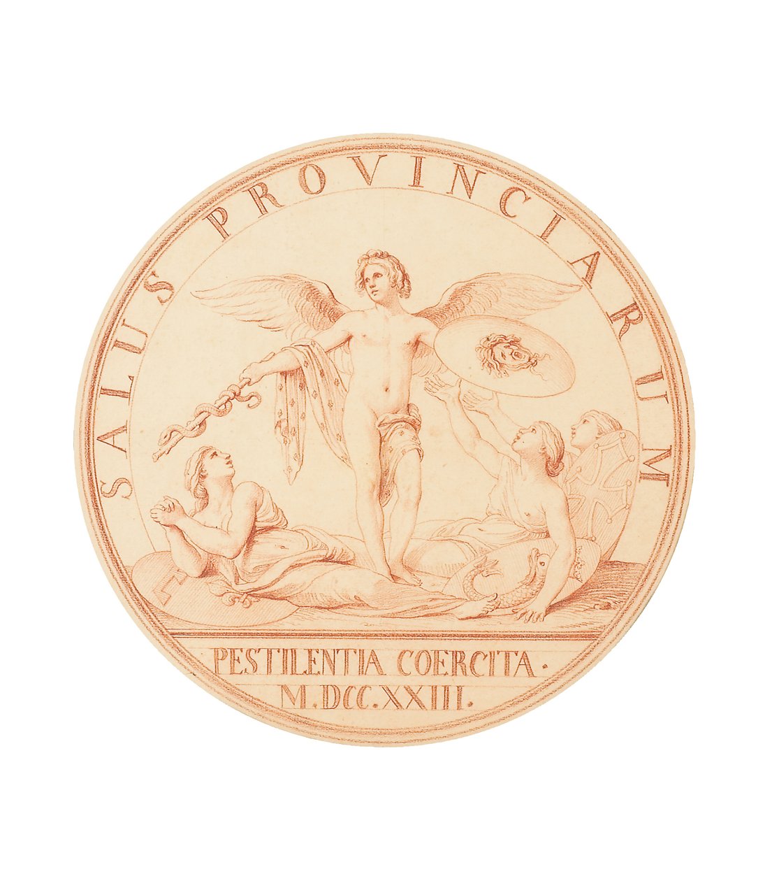 Marseillepest, 1723 av Edmé Bouchardon