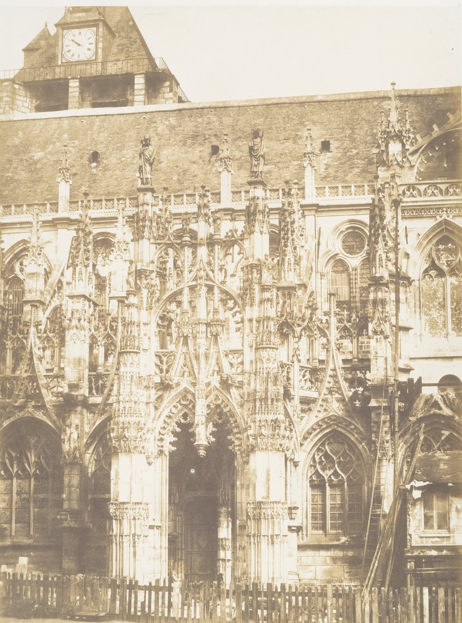 Portal till katedralen i Louviers, 1852-54. av Edmond Bacot