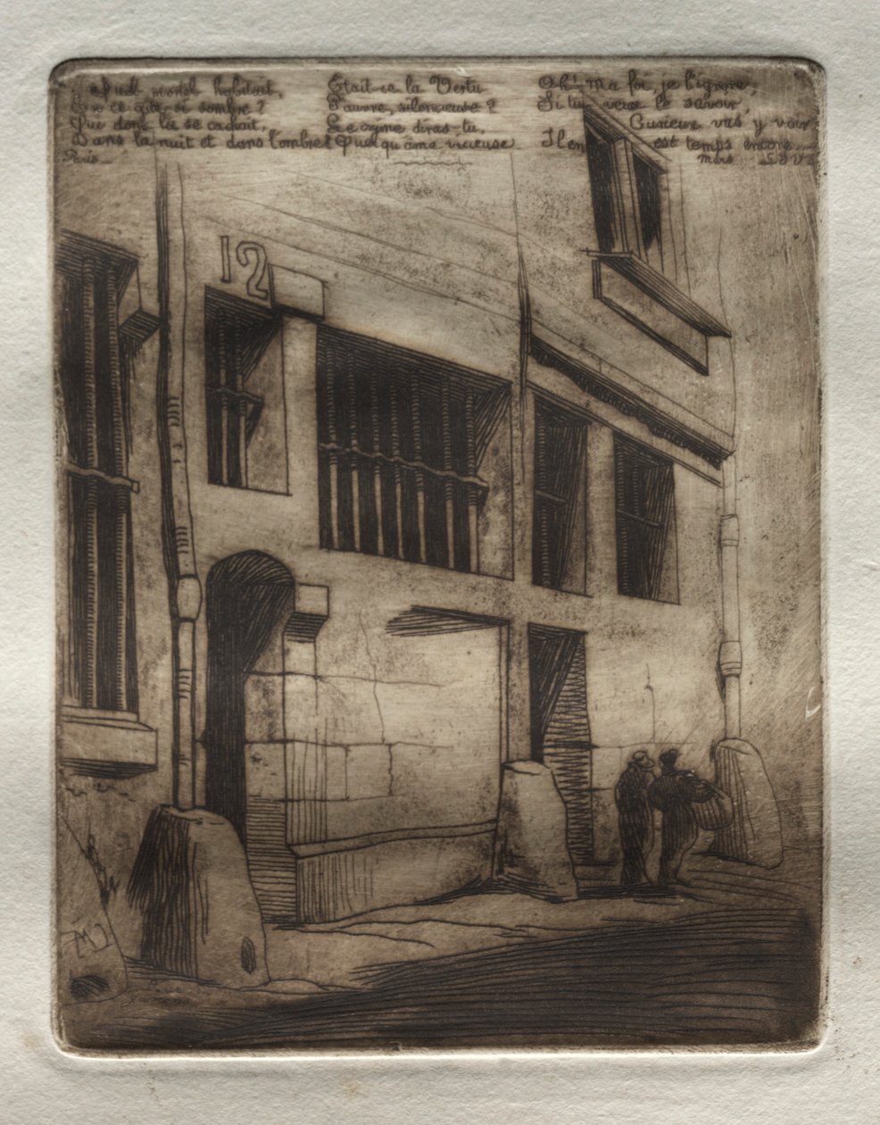 La Rue des Mauvais Garçons av Edmond Gosselin