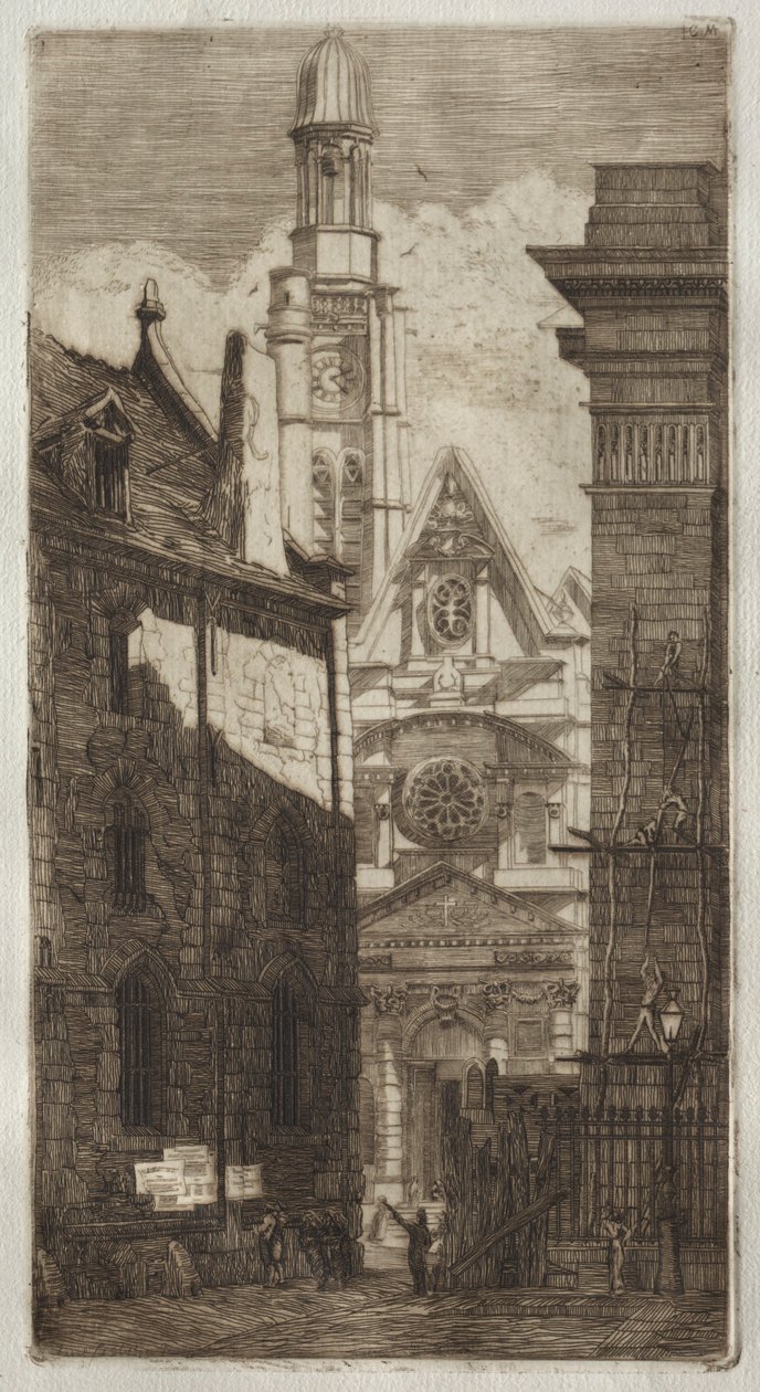 Saint-Etienne-du-Mont av Edmond Gosselin