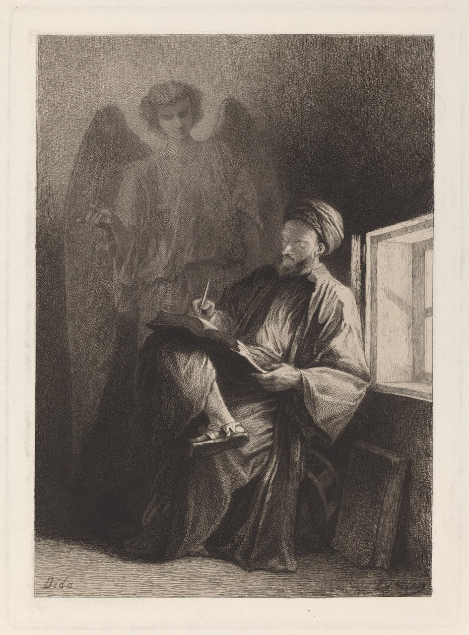Sankt Matteus av Edmond Hedouin after Alexandre Bida