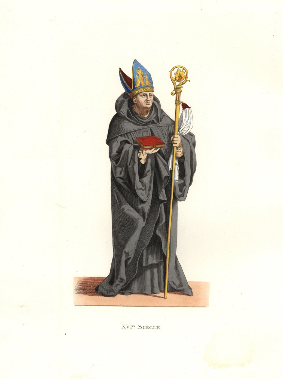 Benediktinerabbot av Edmond Lechevallier Chevignard