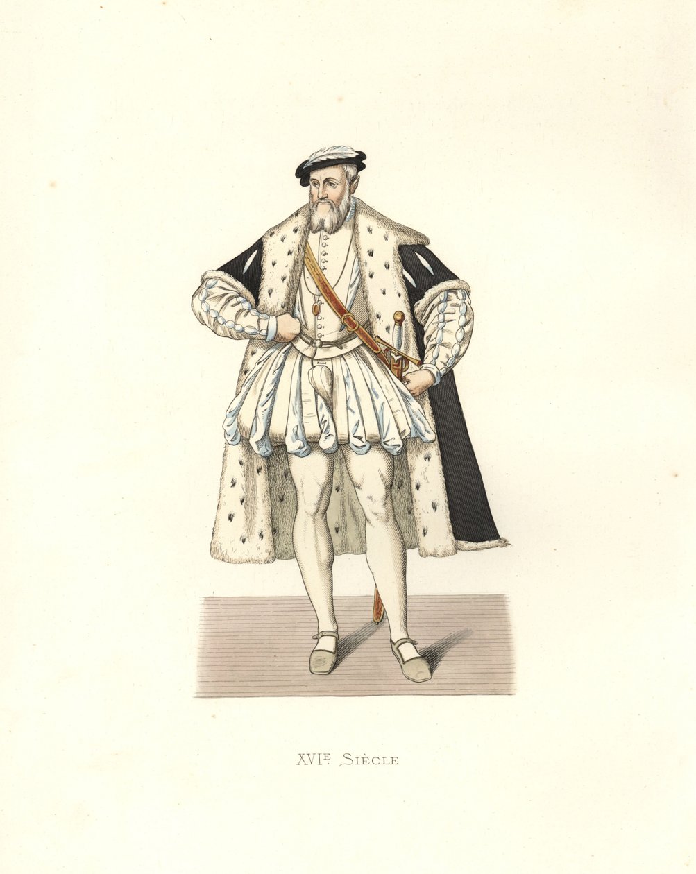 Franciskus av Lorraine, hertig av Guise (1519-1563) av Edmond Lechevallier Chevignard