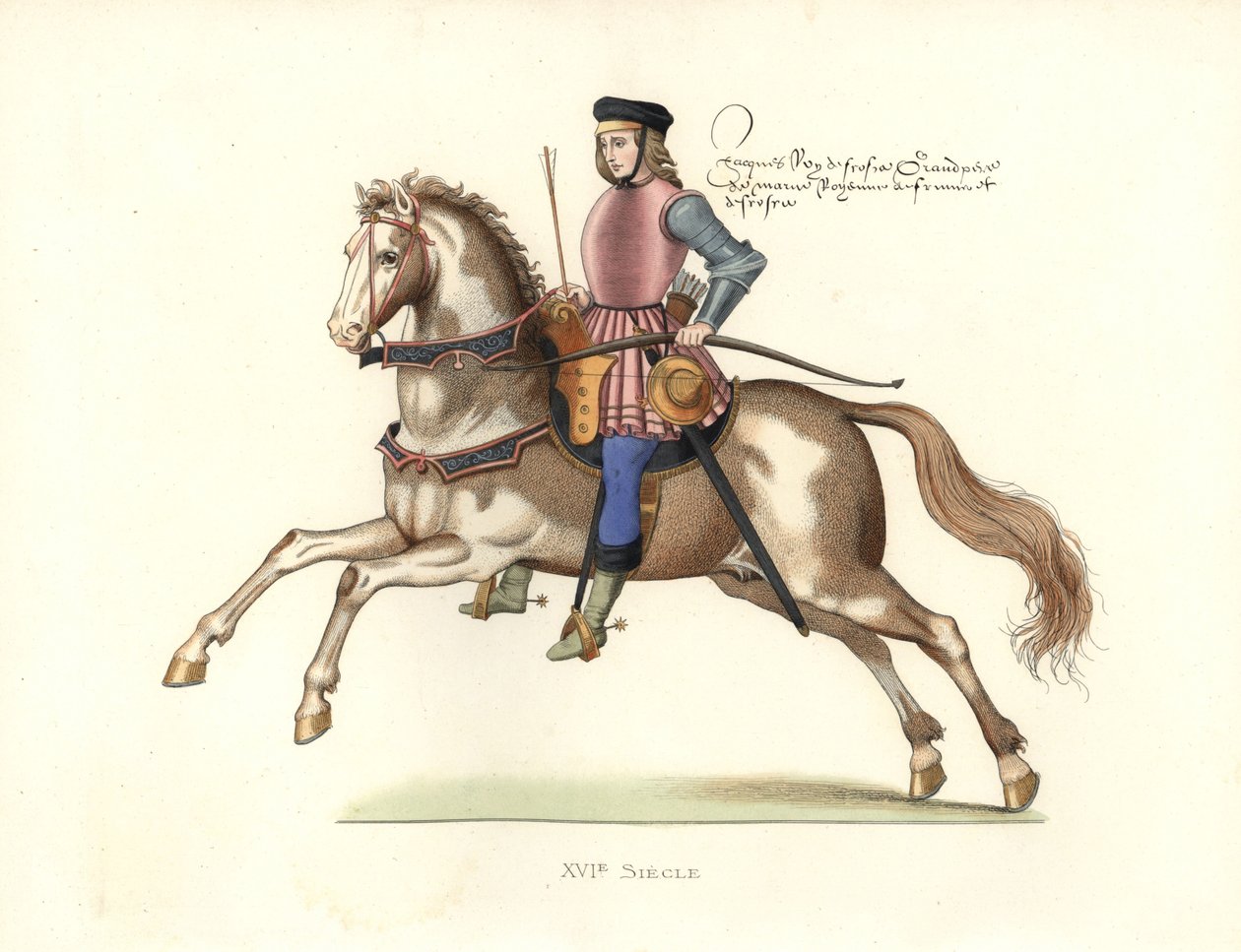 Kung James IV av Skottland (1473-1513) av Edmond Lechevallier Chevignard