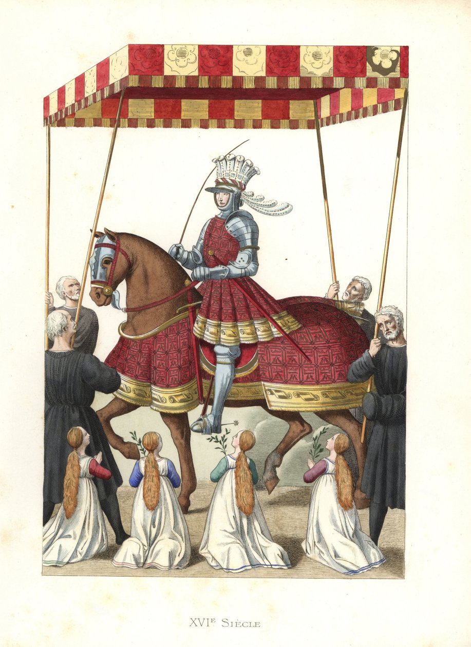 kung Ludvig XII av Frankrike av Edmond Lechevallier Chevignard