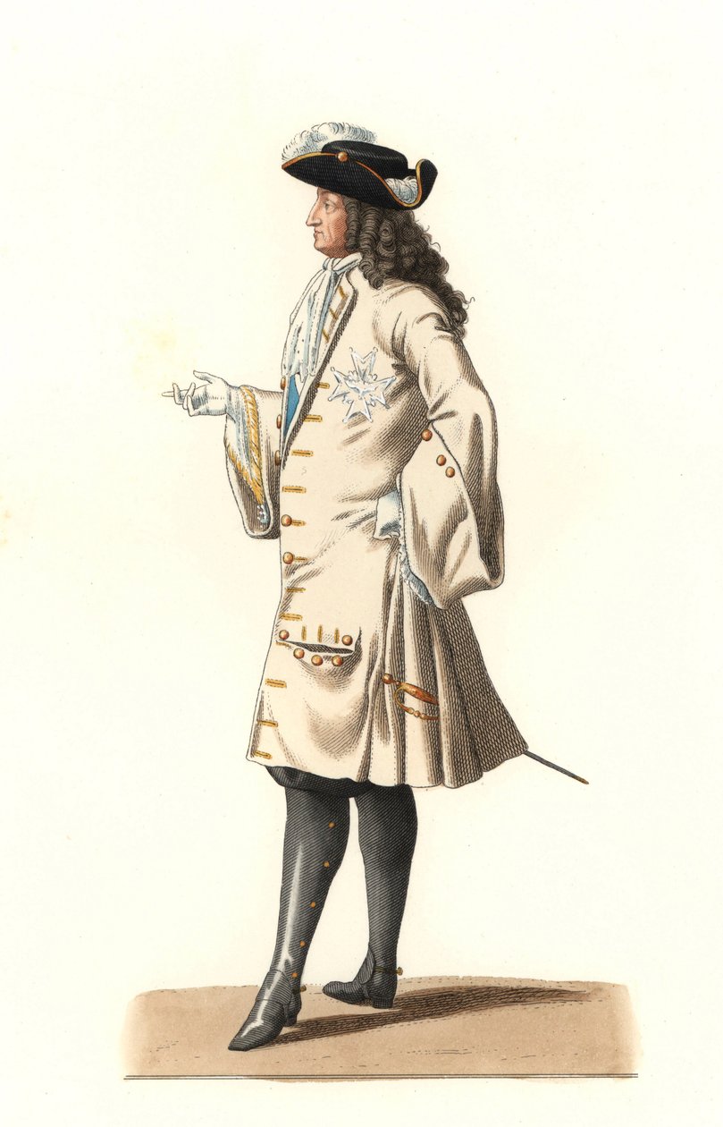 Ludvig XIV av Frankrike (1638-1715) av Edmond Lechevallier Chevignard