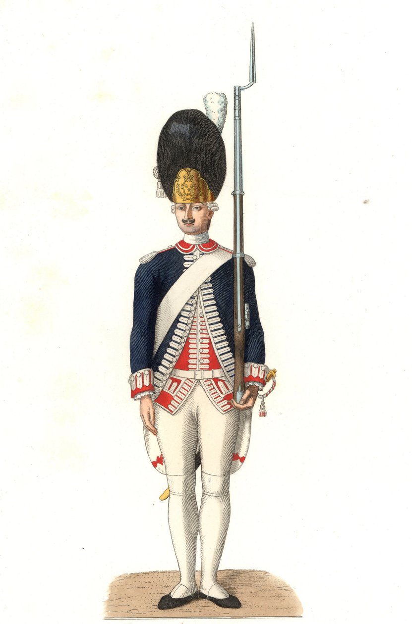 Soldat från det franska gardet av Edmond Lechevallier Chevignard