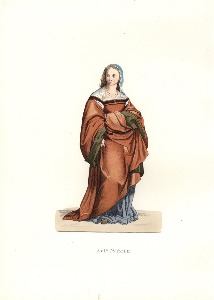 Lady av Florens av Edmond Lechevallier Chevignard