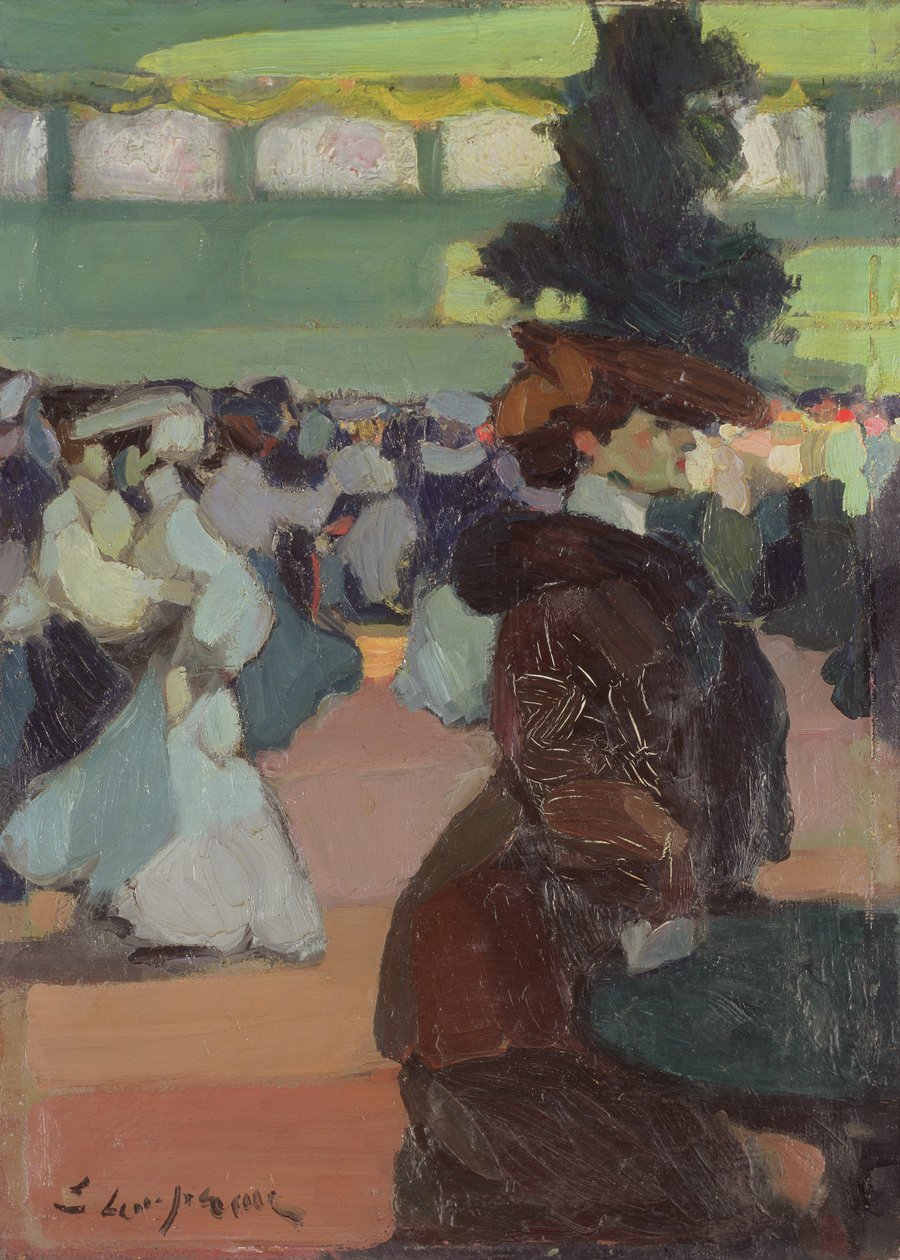 Bar Tabarin, ca 1905 (olja på duk) av Edmond Lempereur