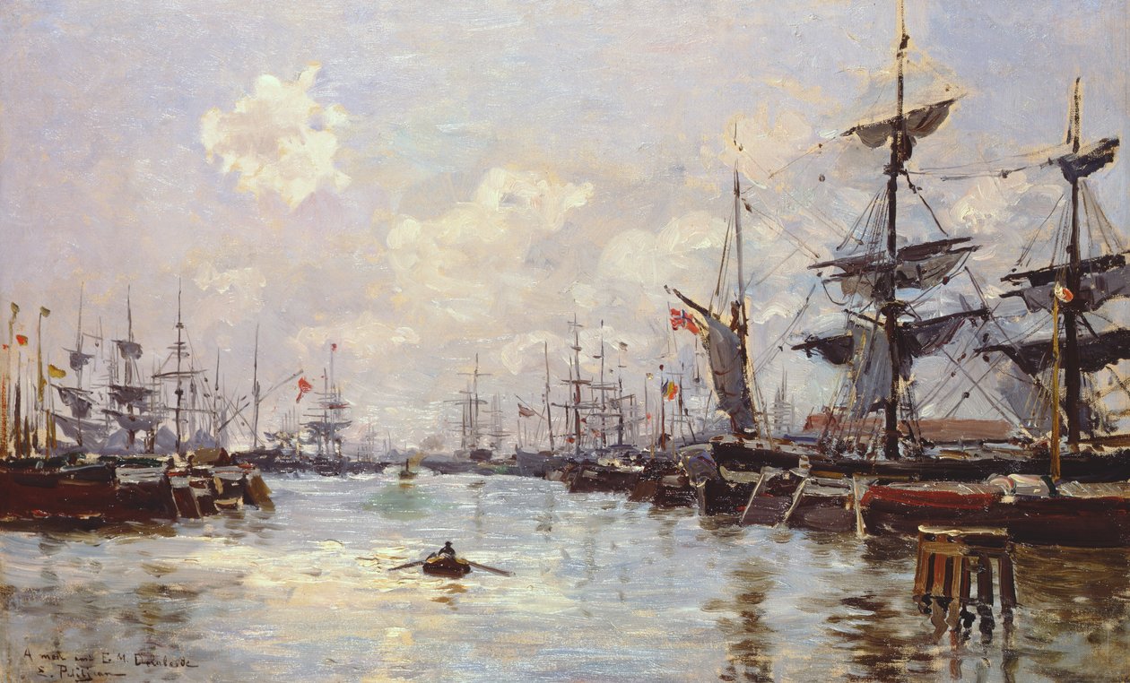Hamnen av Edmond Petitjean