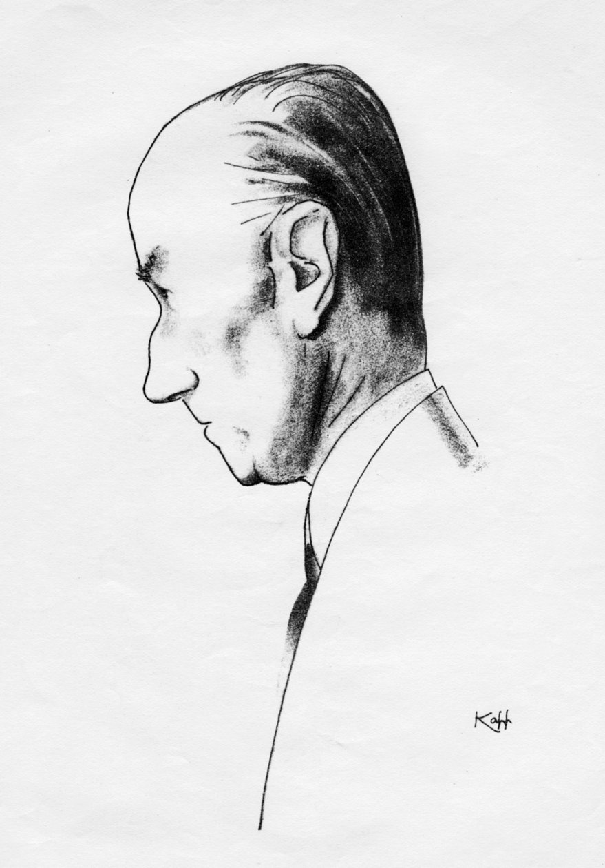 Sir Samuel Hoare, brittisk statsman, 1935. av Edmond Xavier Kapp