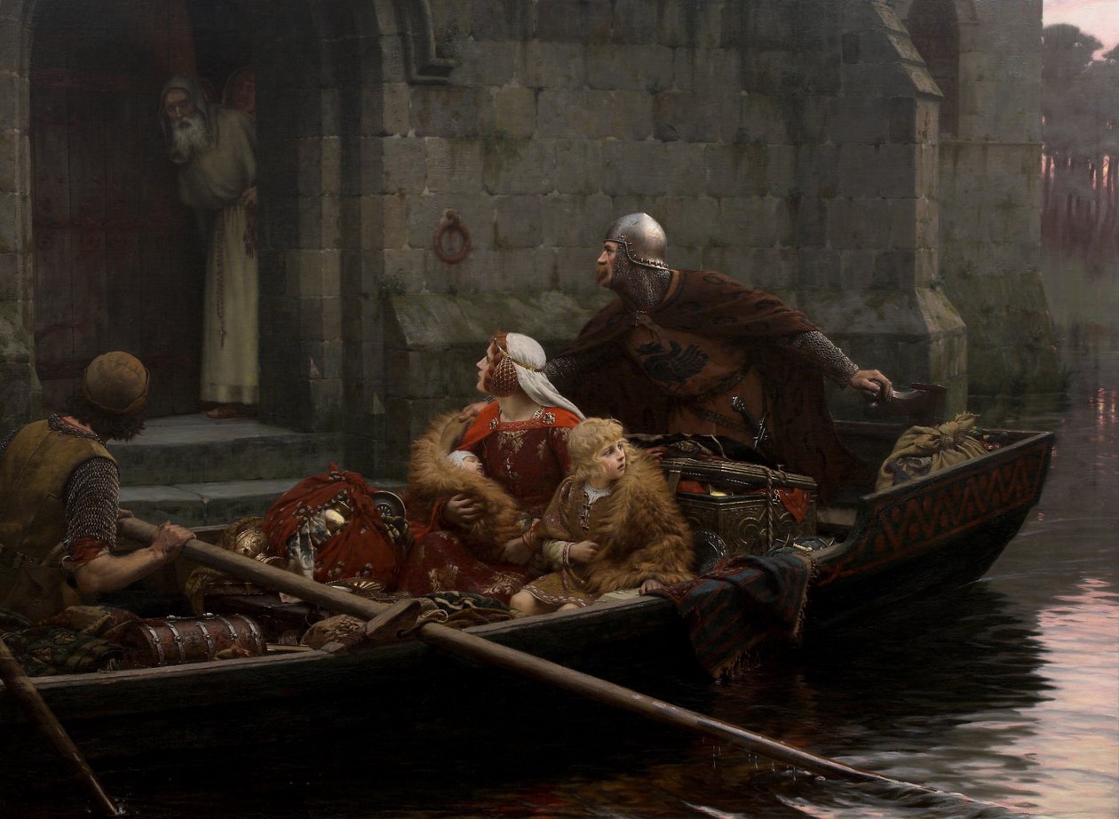 I tid av fara av Edmund Blair Leighton