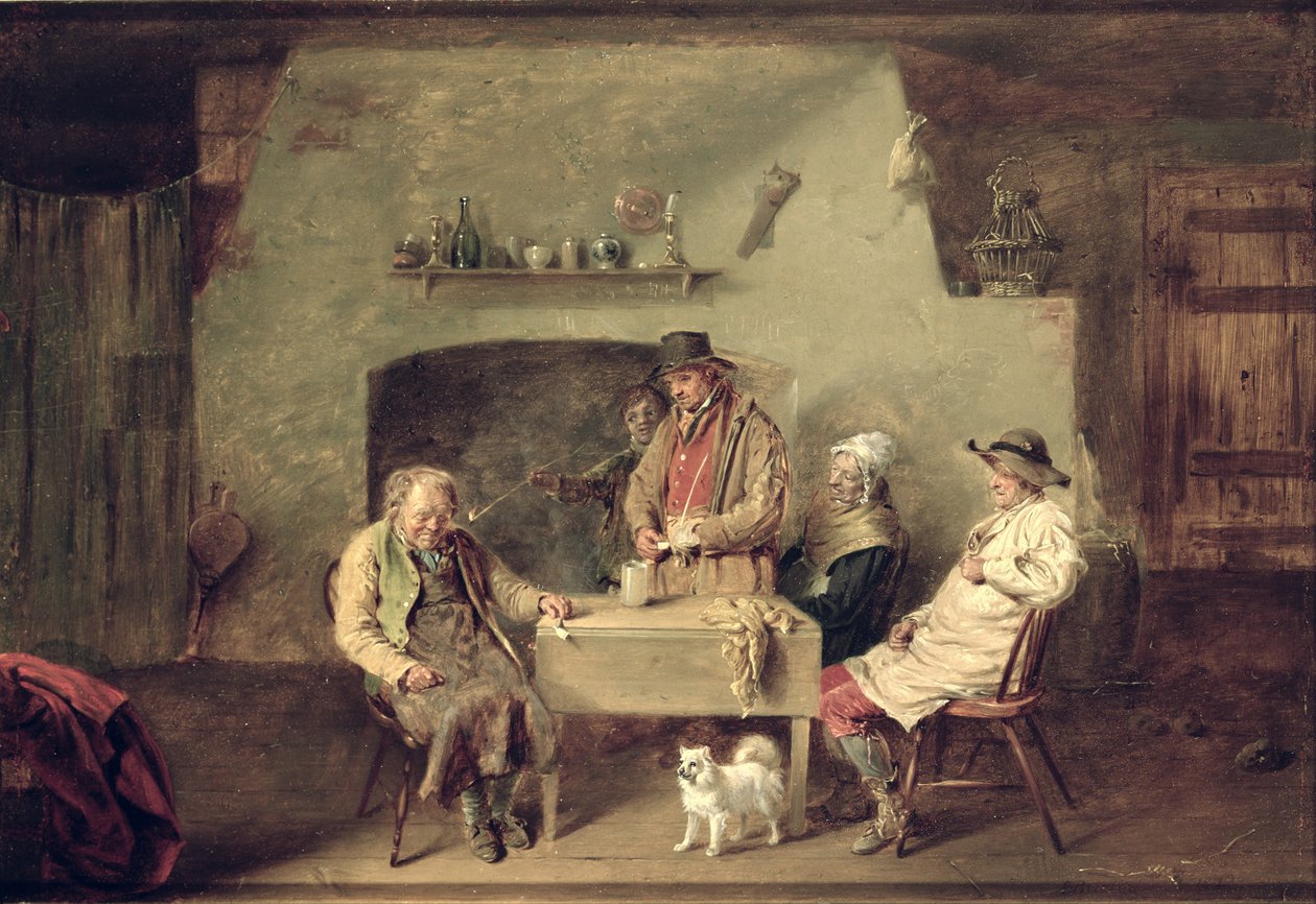Kapitlets slut, 1822 av Edmund Bristow