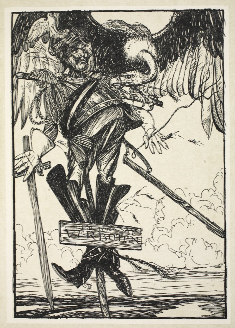 Die Wacht am Rhein, illustration från Kaiser