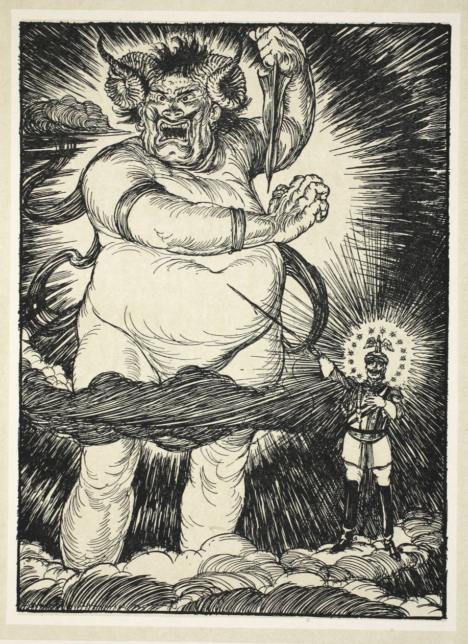 Ich Selbst und Gott, illustration från The Kaiser