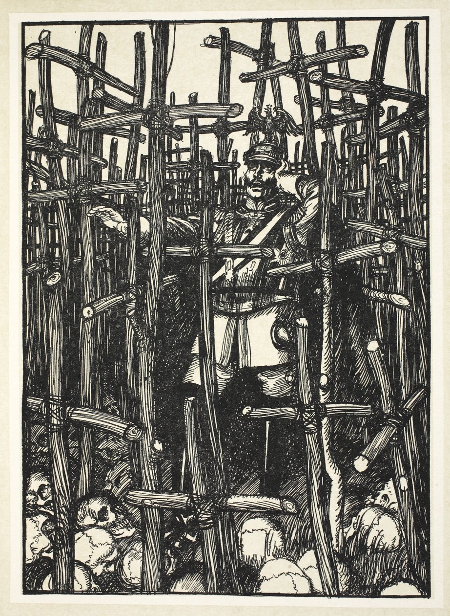 Lost in the Wood, illustration från The Kaiser