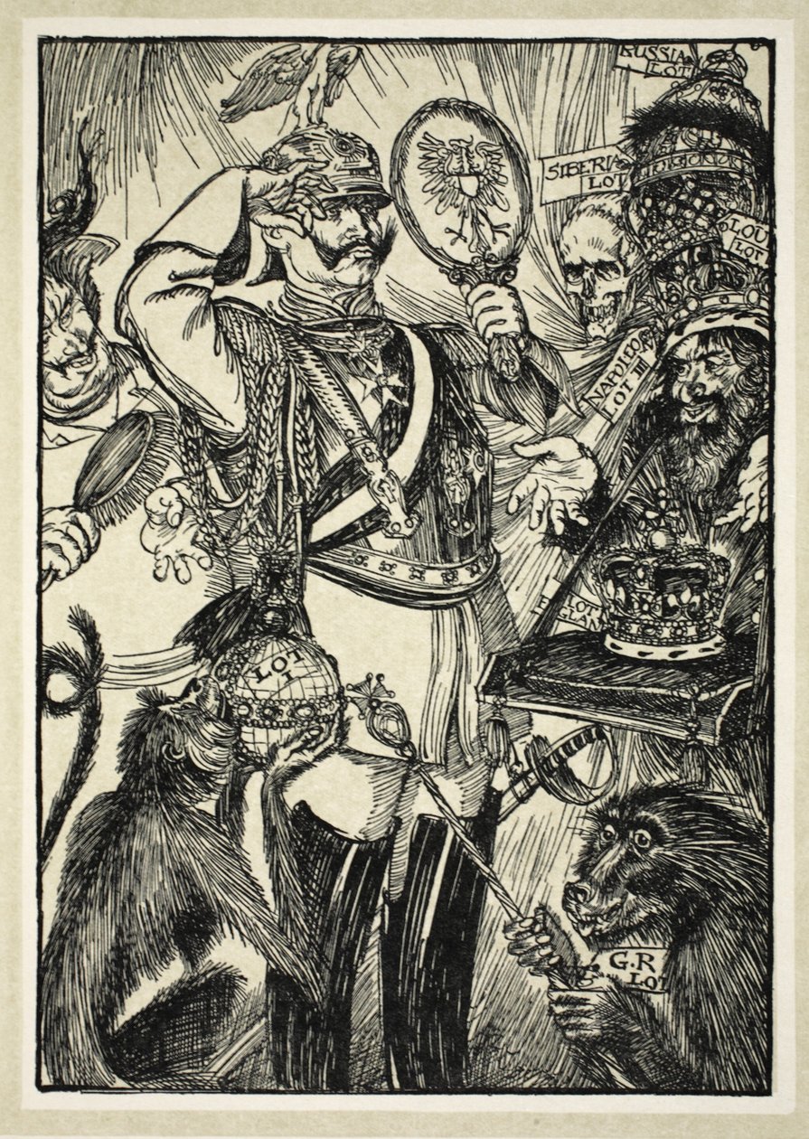 Pour les Beaux Yeux du Kaiser, illustration från The Kaiser