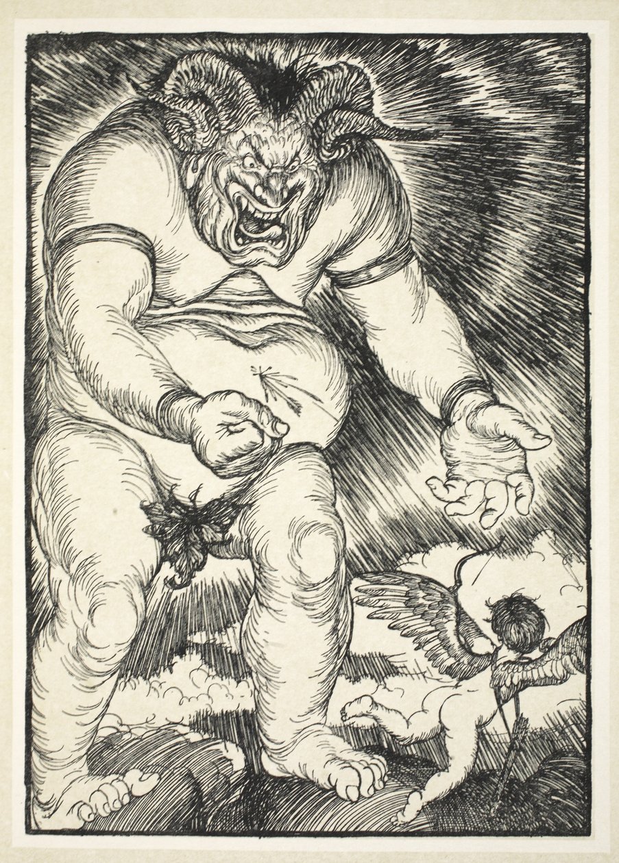 The Parthian Shot, illustration från The Kaiser