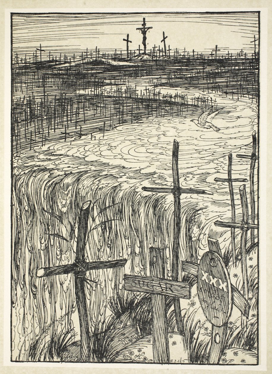 Den röda Niagara, illustration från Kaiser