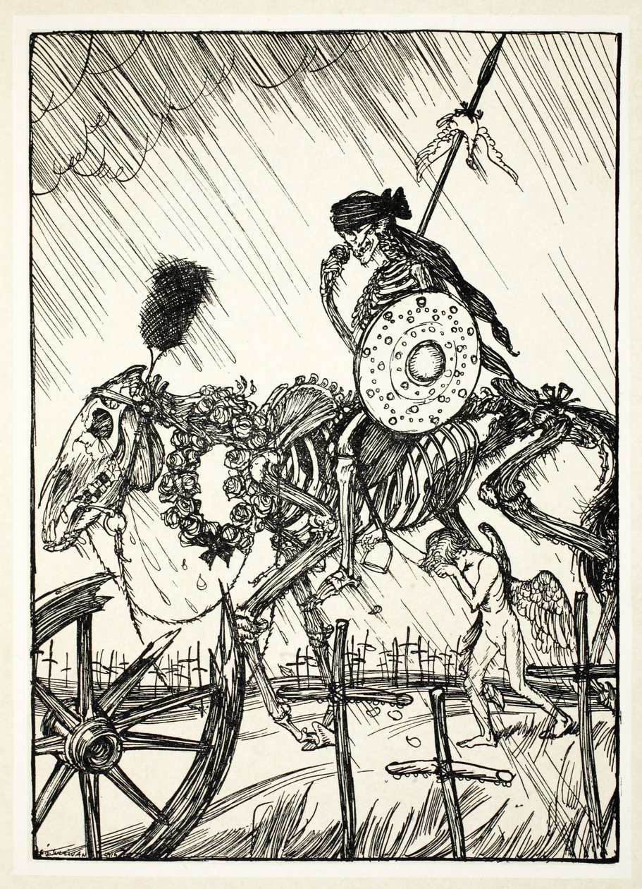 Erövrarens återkomst, illustration från The Kaiser