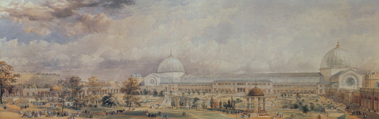 Den internationella utställningen 1862 (wc på papper) av Edmund Walker