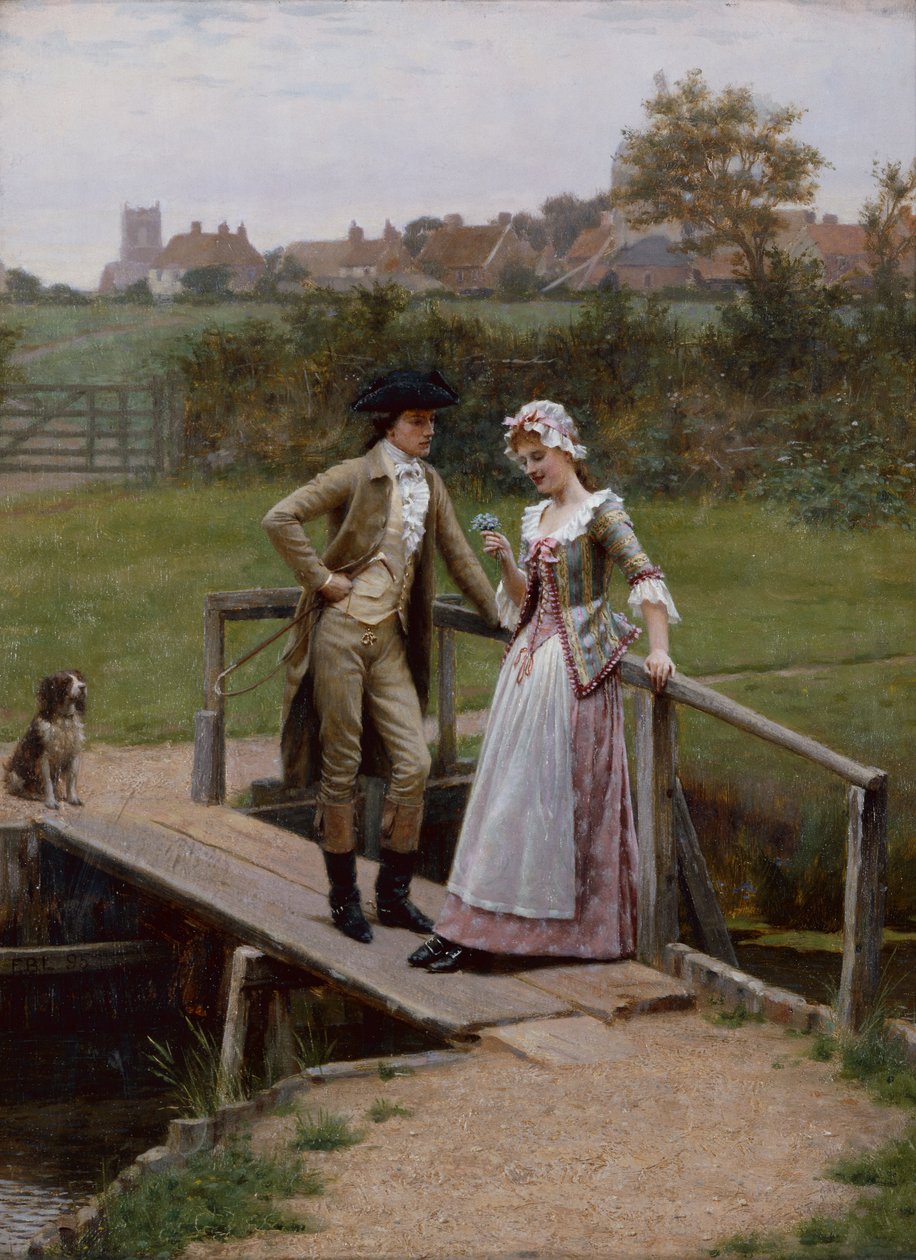 Glöm mig inte av Edmund Blair Leighton