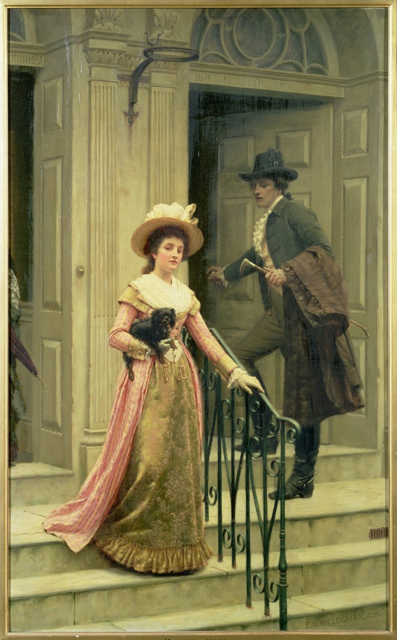 Min närmaste granne, 1894 av Edmund Blair Leighton