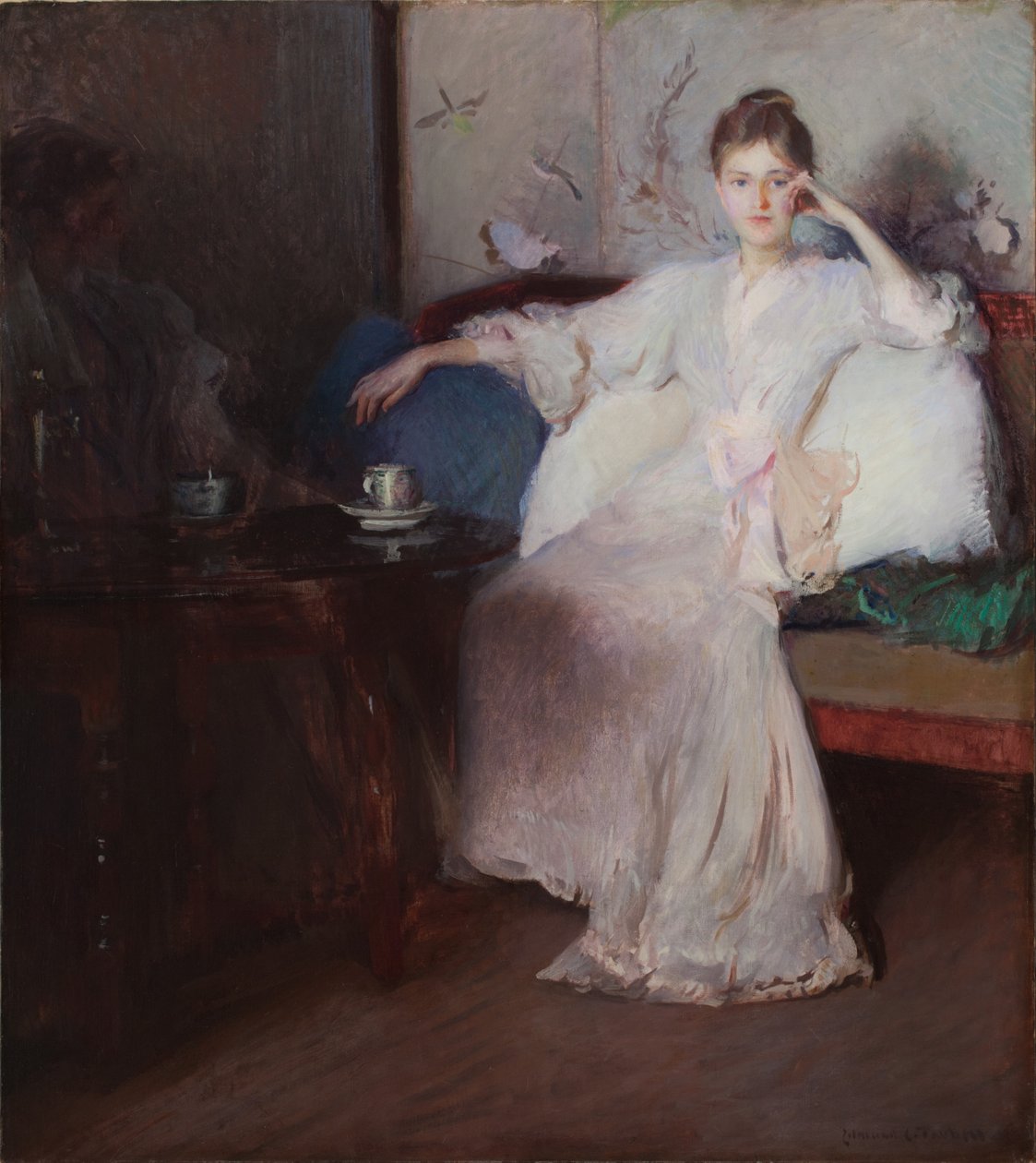 Arrangement in Pink and Gray (Afternoon Tea)  av Edmund Charles Tarbell