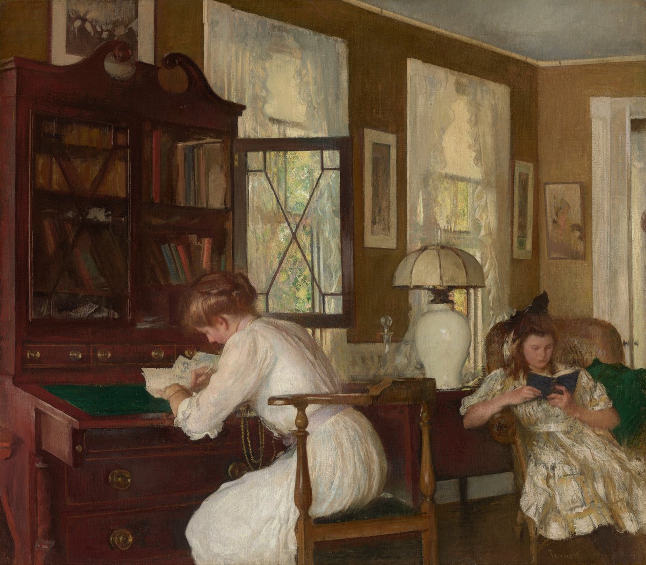 Josephine och Mercie av Edmund Charles Tarbell