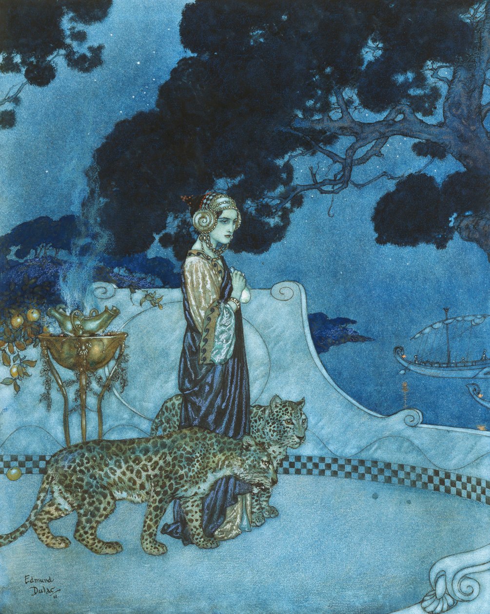 Circe av Edmund Dulac