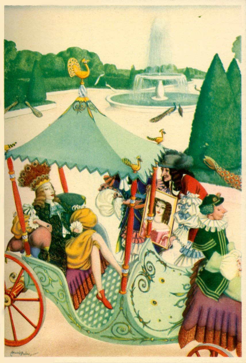 Prinsessan Rosetta, 1928. av Edmund Dulac