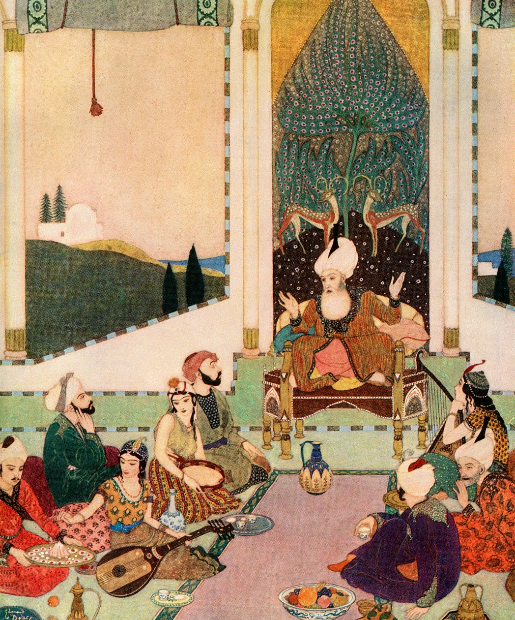 Sinbad sjömannen av Edmund Dulac av Edmund Dulac