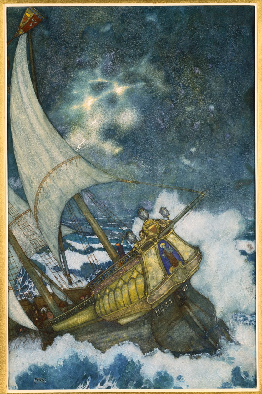 The Wreck, ur "Stormen av Edmund Dulac