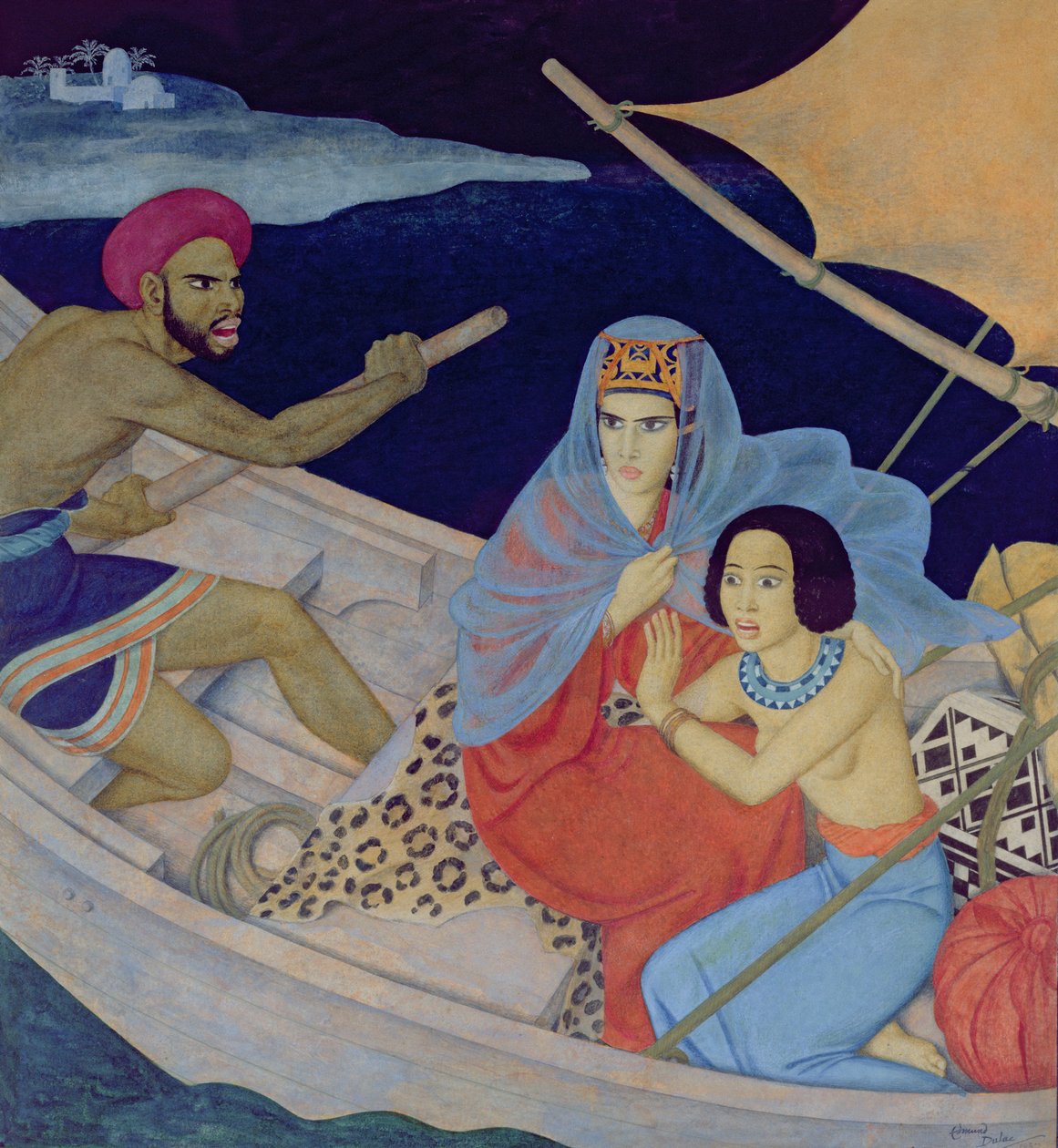 Zenobia, drottning av Palmyra av Edmund Dulac