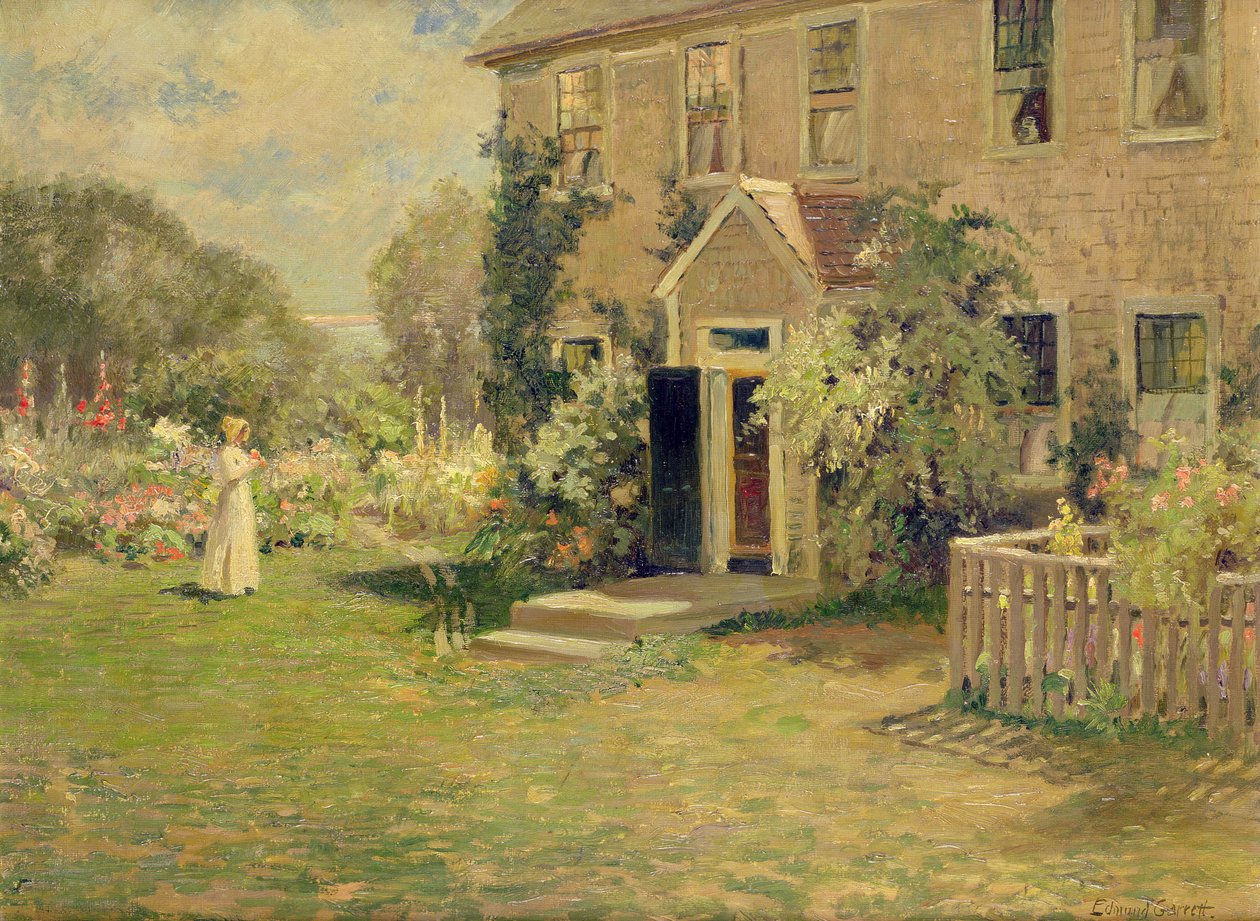 En stuga i New England av Edmund Henry Garrett
