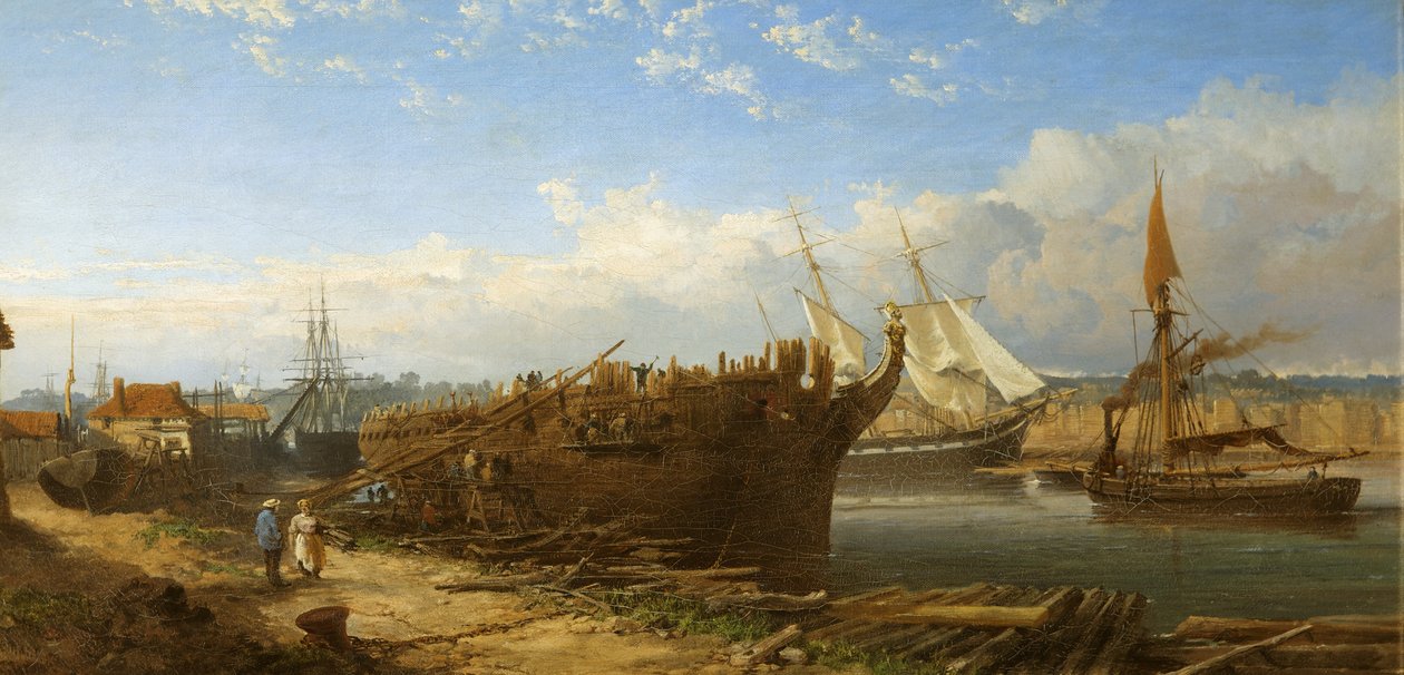 Bristol flytande hamn av Edmund John Niemann