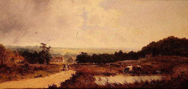 Pynford, nära Surrey av Edmund John Niemann